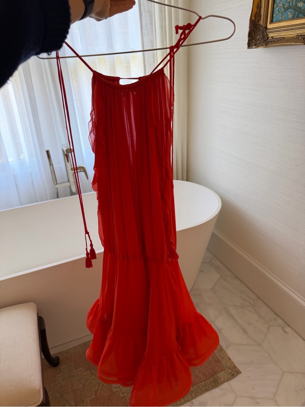Alexis Silk Mini Dress, S